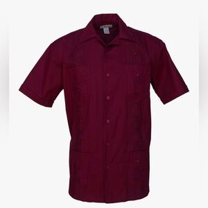 Foxfire Men's Casual Guayabera Cuban Shirt Size 2XB NWT